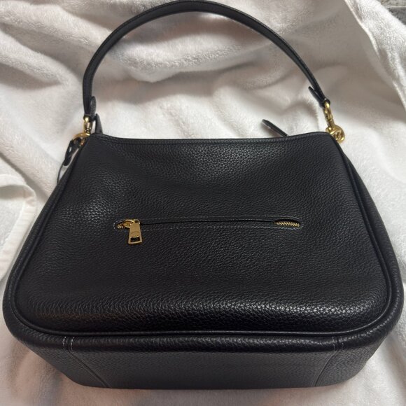 Coach Cary Shoulder bag.  Black with gold hardware - Picture 2 of 14